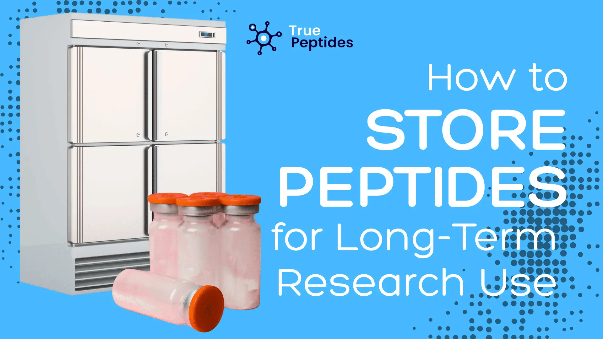 How to Store Peptides for Long-Term Research Use