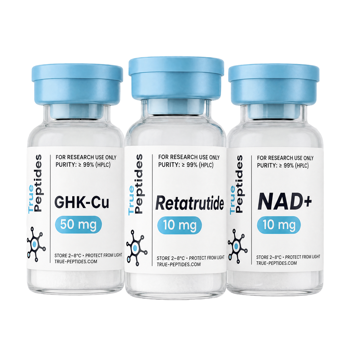 10mg peptide research vials for enhanced health and performance optimization.